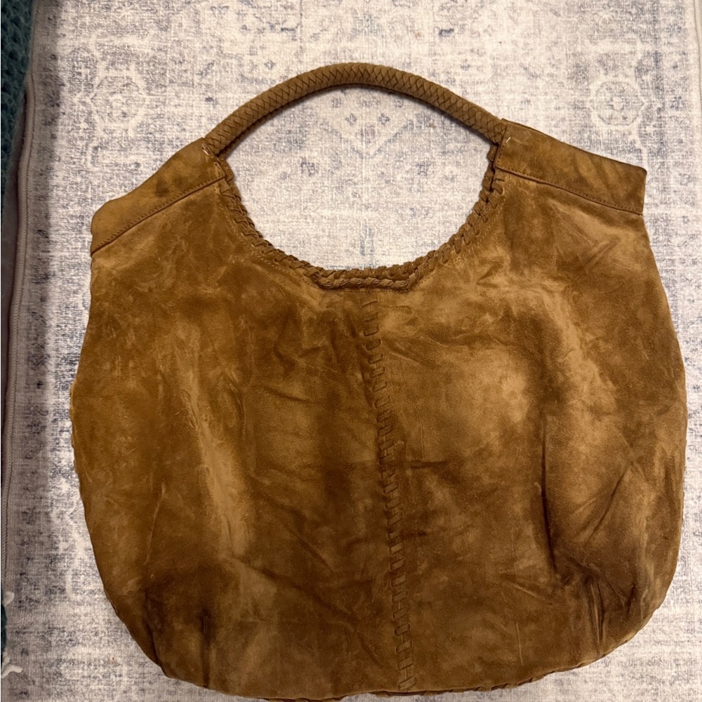 Ralph Lauren Tan Suede Hobo Bag - Picture 5 of 7